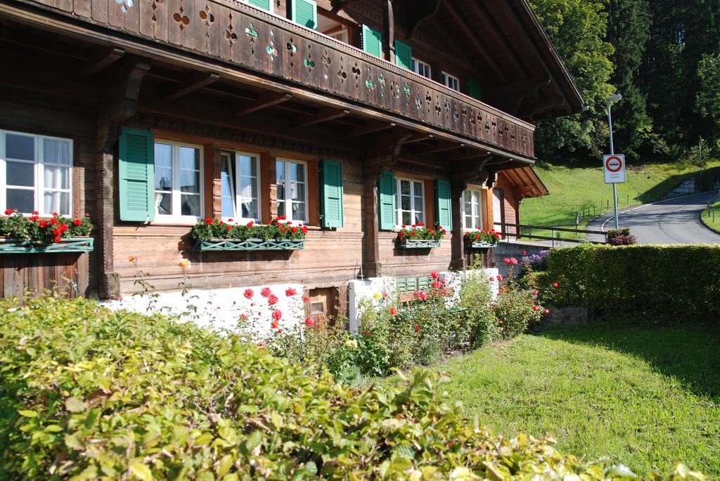 Ferienwohnung Chalet Tuftbach Grindelwald Exterior foto