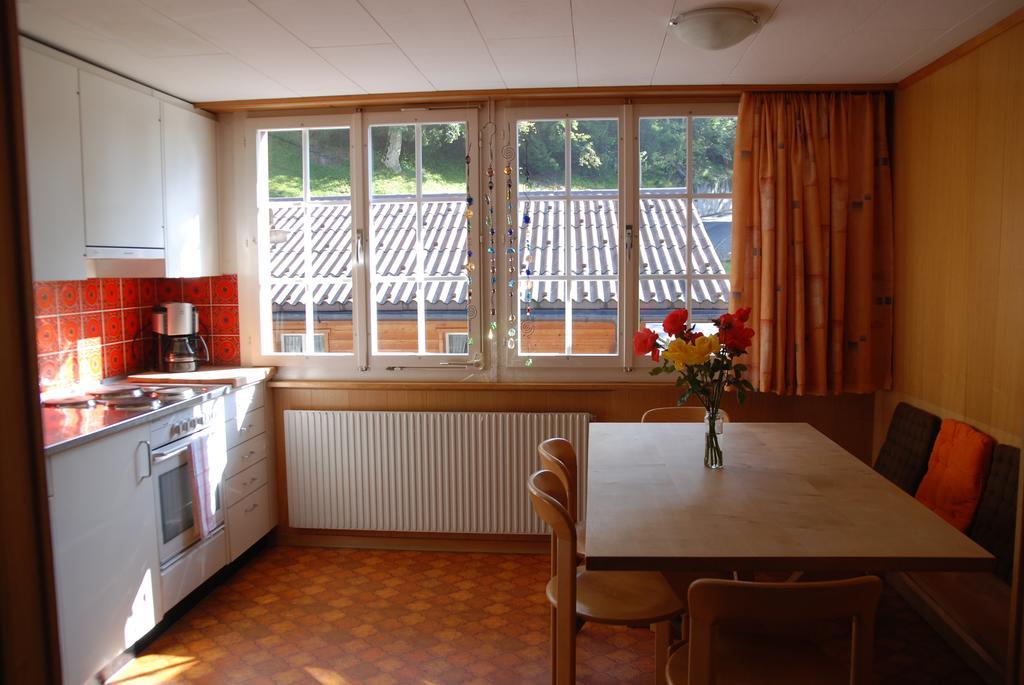 Ferienwohnung Chalet Tuftbach Grindelwald Exterior foto