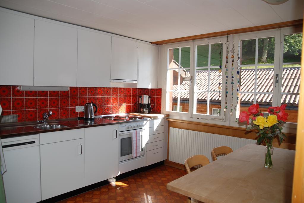 Ferienwohnung Chalet Tuftbach Grindelwald Exterior foto